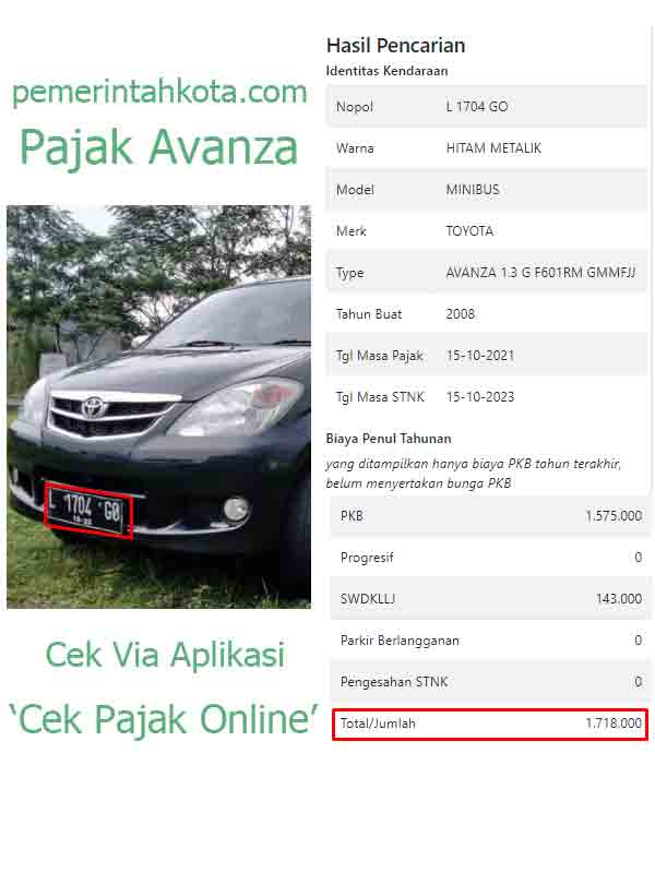 Biaya Balik Nama Mobil Avanza 2010. 115 Pajak Avanza TERBARU & Ganti Plat 5 Tahunan (2022)